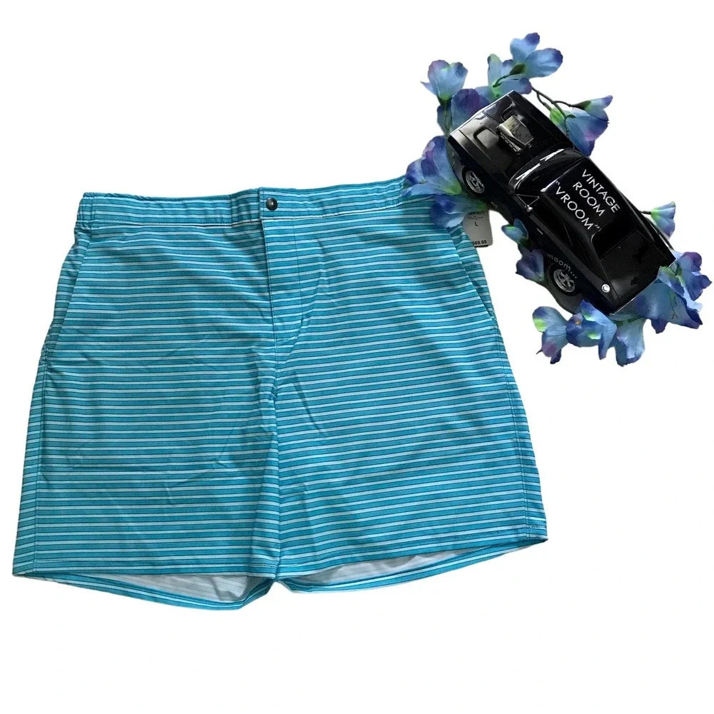 Lands' End NWT Sunset Hybrid Swim Shorts Men Various